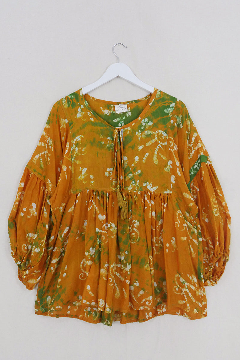 cotton smock top