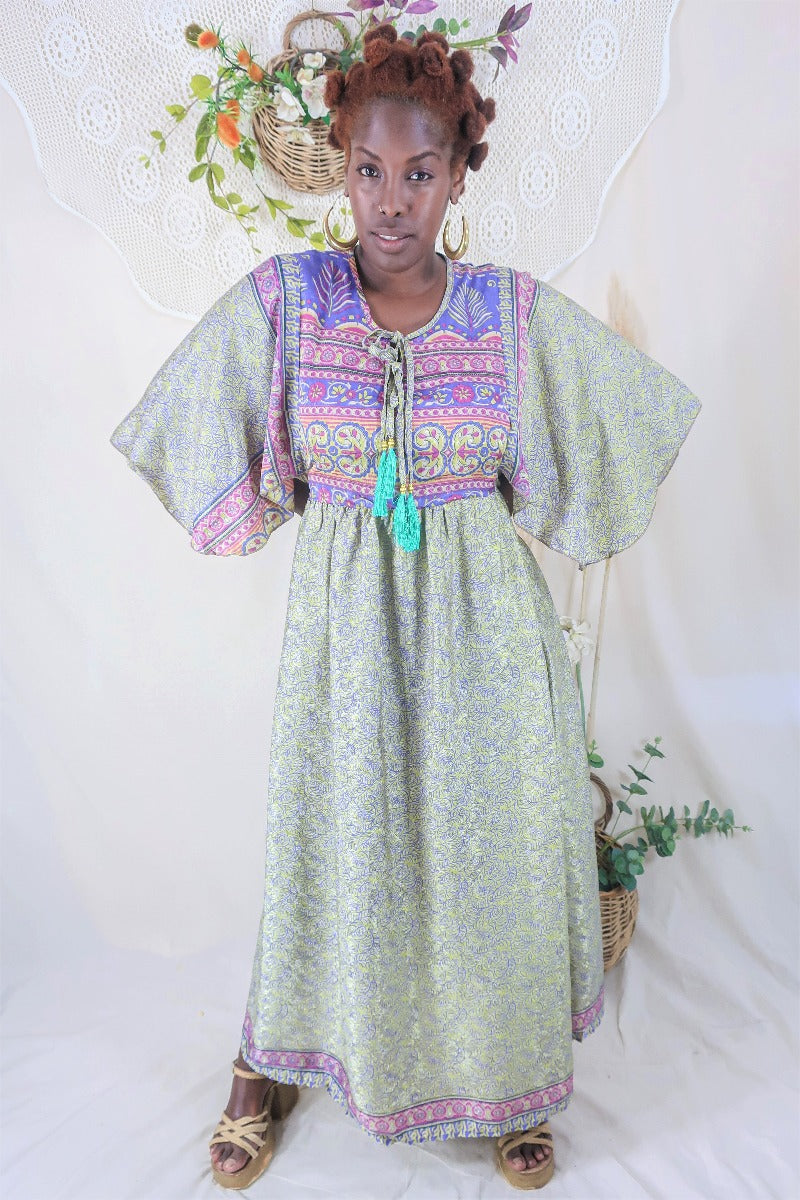 Pistachio maxi dress cheap