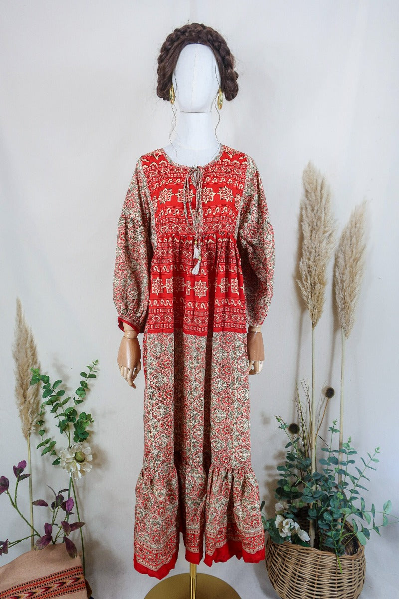70s store smock dress