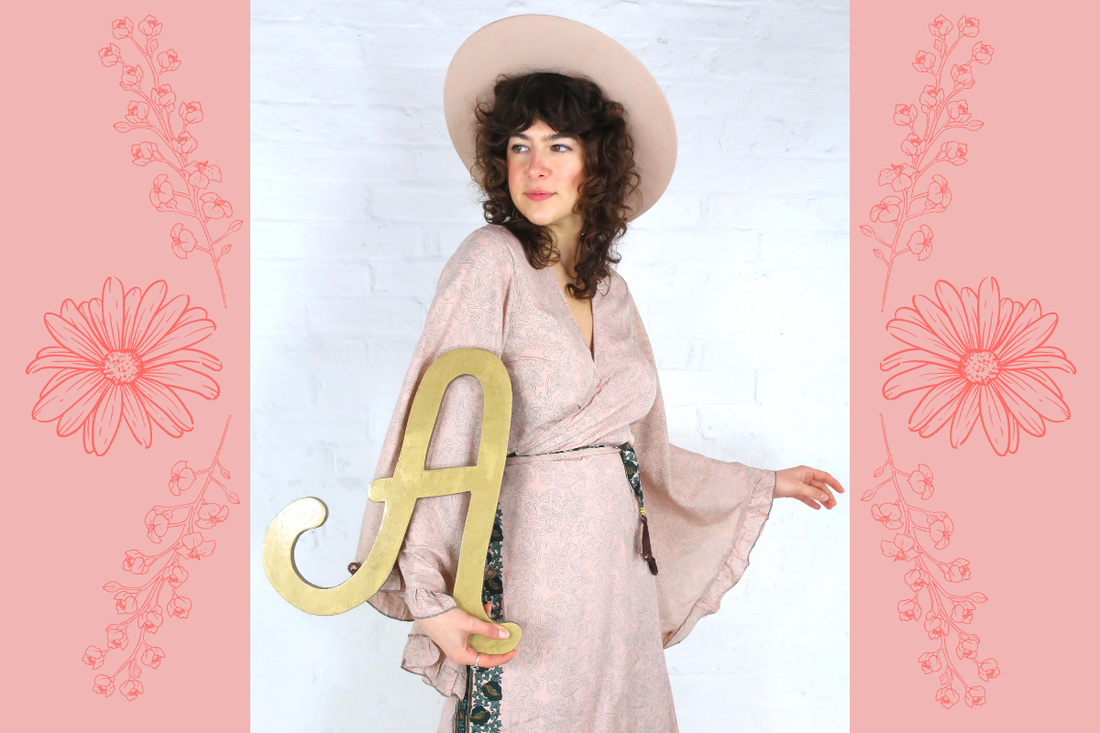 NEW! Welcome The Venus Frilly Midi Wrap Dress