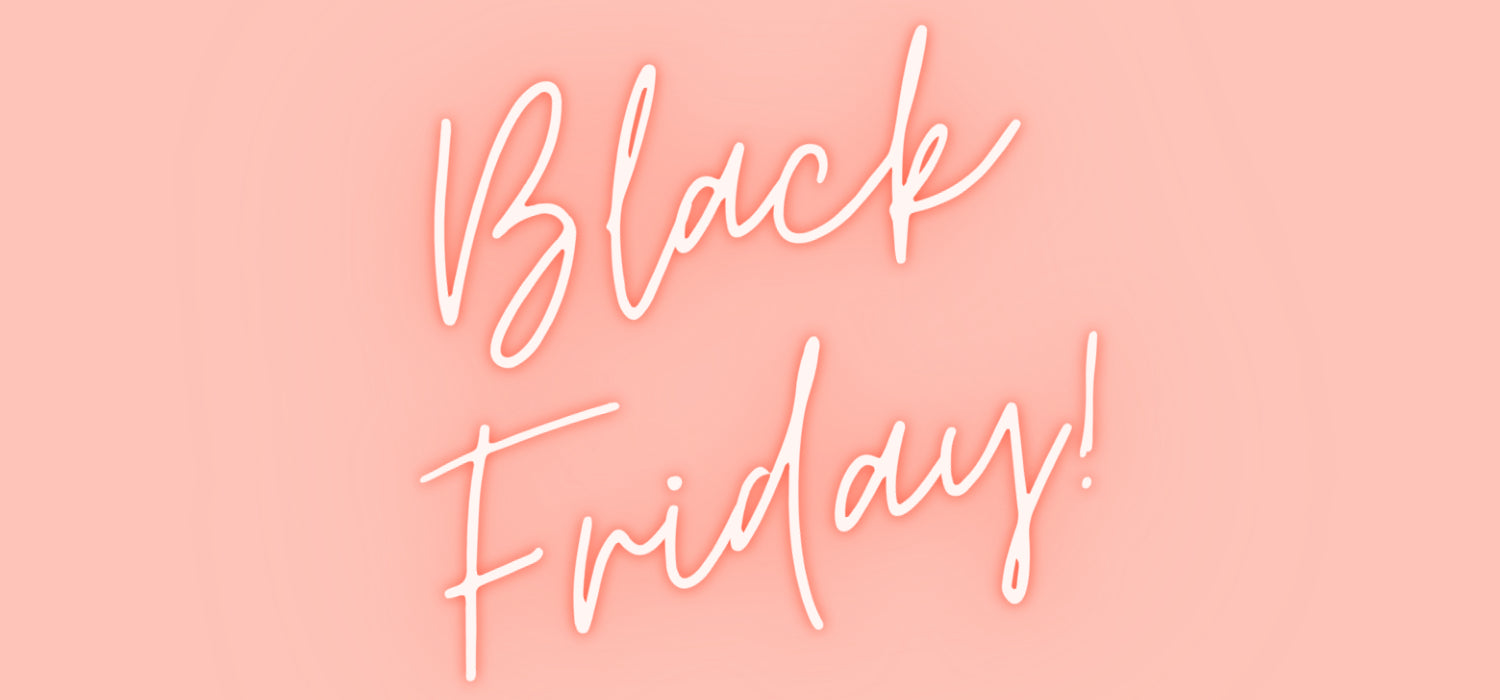 black friday graphic all about audrey