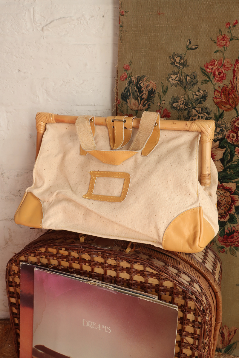 Vintage Bag - Bamboo Beige Holdall