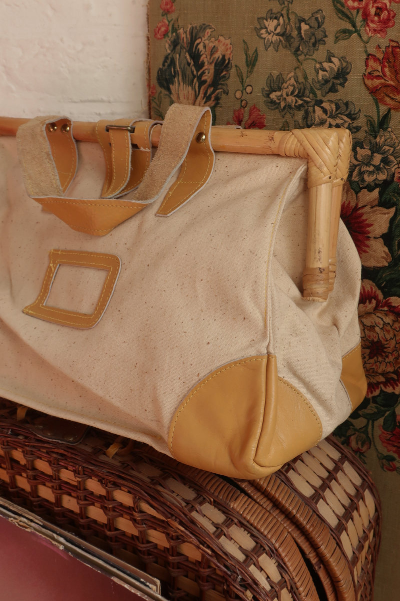 Vintage Bag - Bamboo Beige Holdall