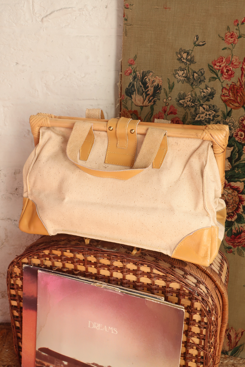 Vintage Bag - Bamboo Beige Holdall