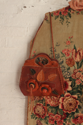 Vintage Bag - Leather Autumn Poppies