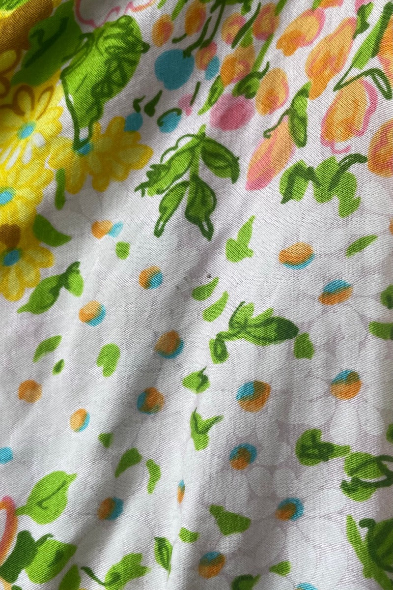 Vintage Maxi Dress - Blooming Floral Garden Party - Size XS by All About Audrey