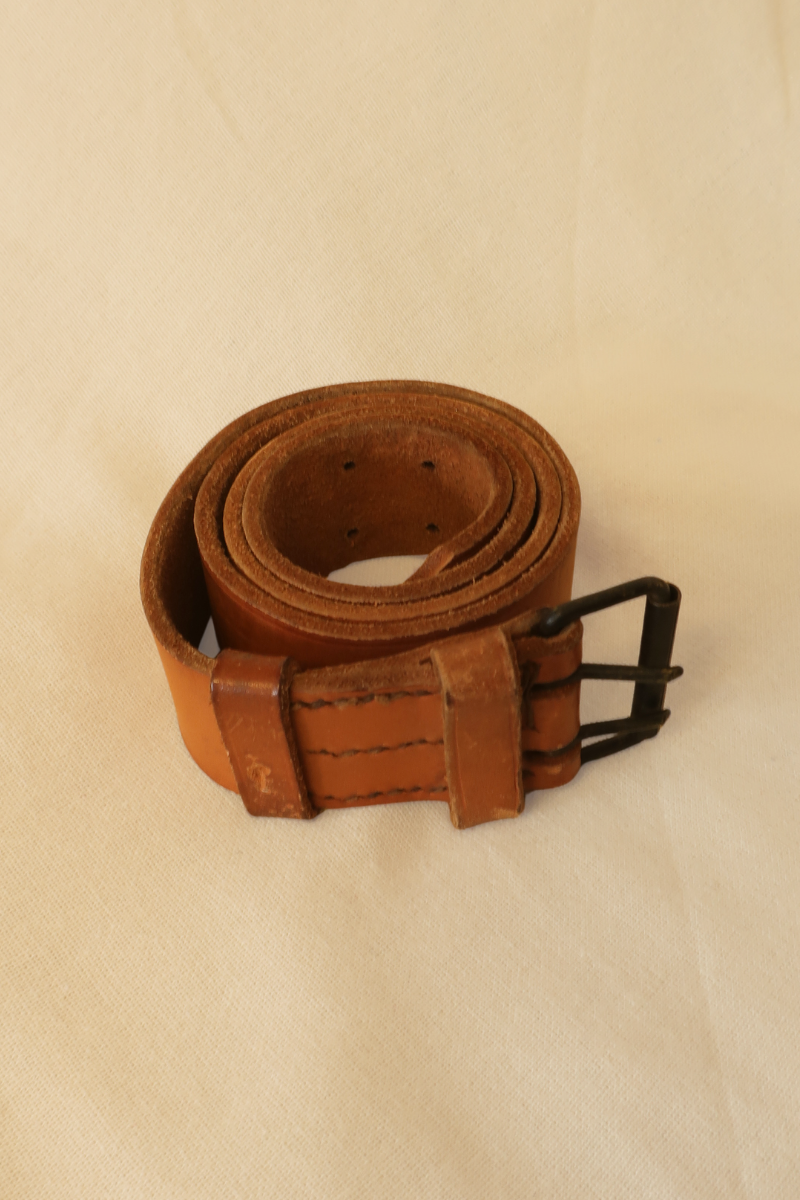 Vintage Belt - Warm Brown Leather