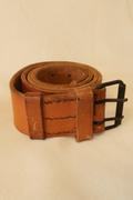 Vintage Belt - Warm Brown Leather