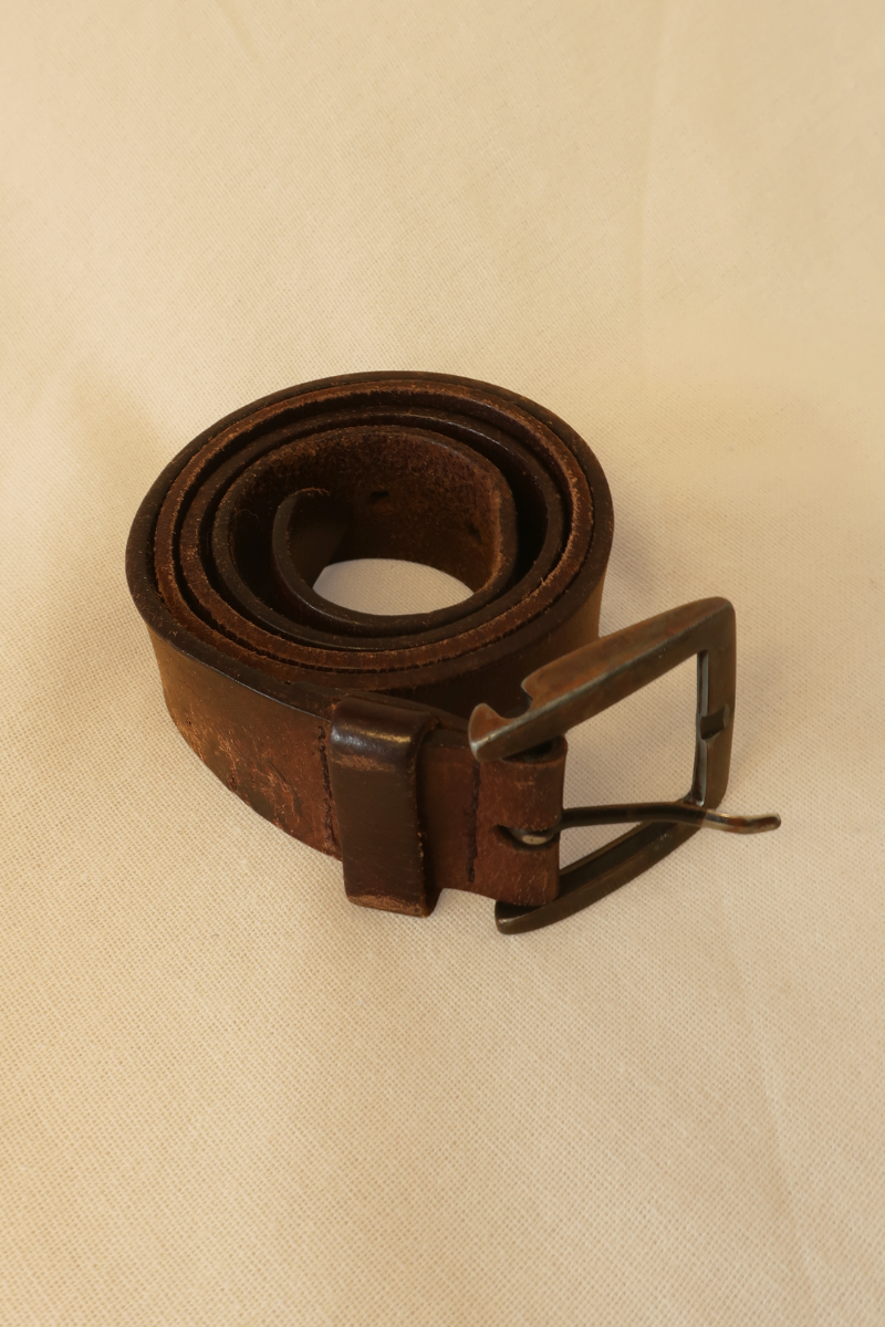 Vintage Belt - Rich Espresso Brown