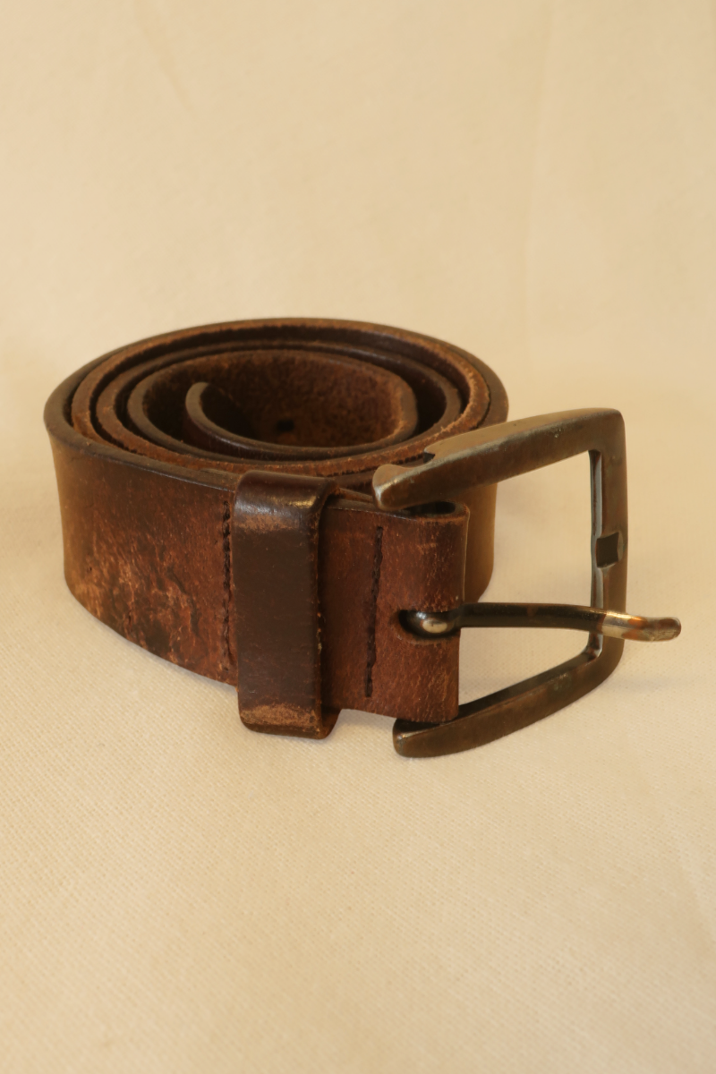 Vintage Belt - Rich Espresso Brown