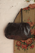 Vintage Bag - Black Dahlia Leather