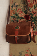 Vintage Bag - Suede Satchel