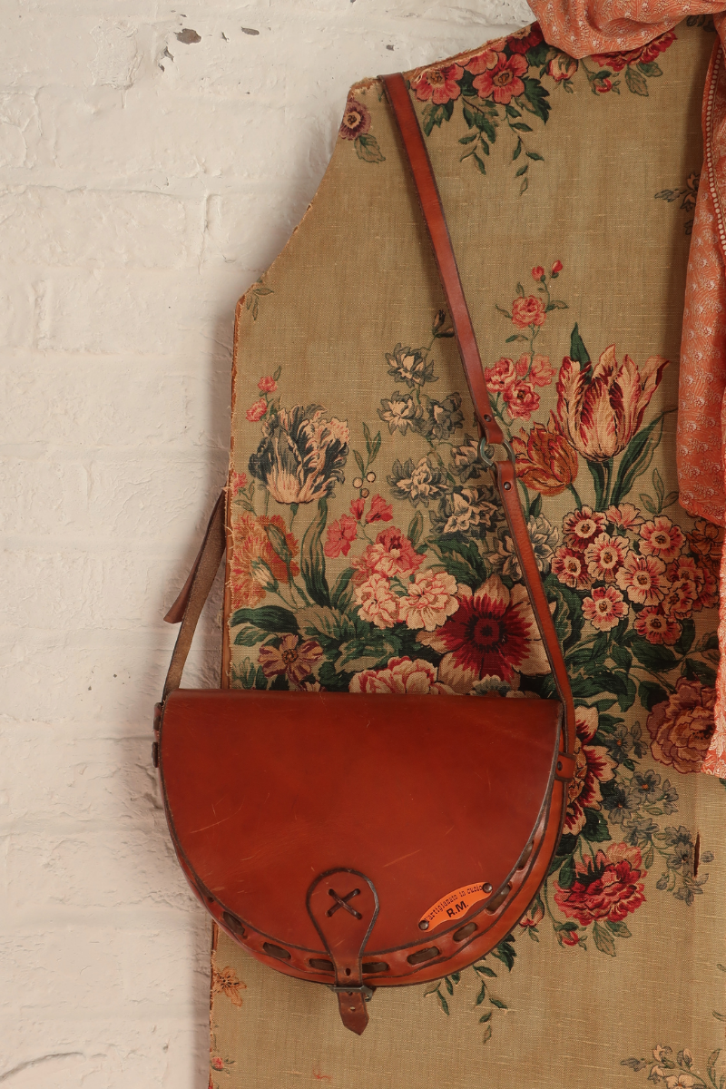 Vintage Bag - Saddle Brown Leather