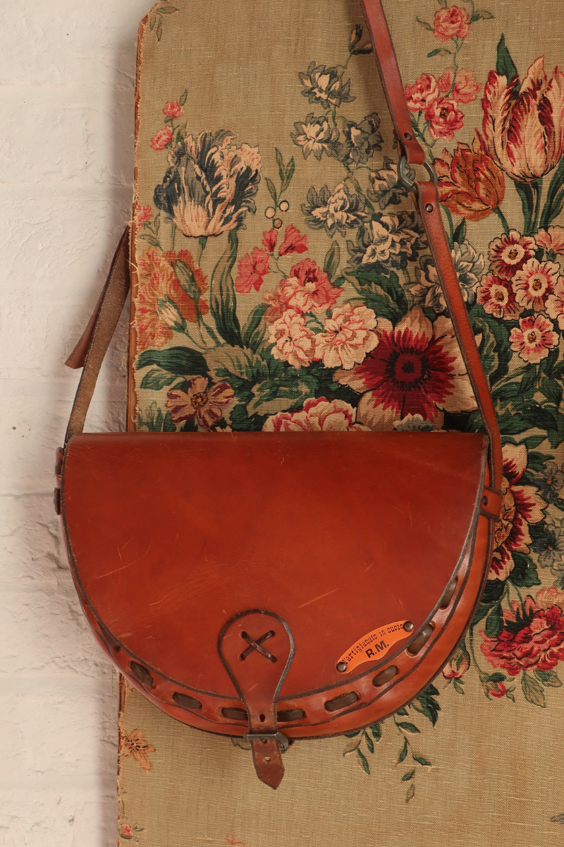 Vintage Bag - Saddle Brown Leather