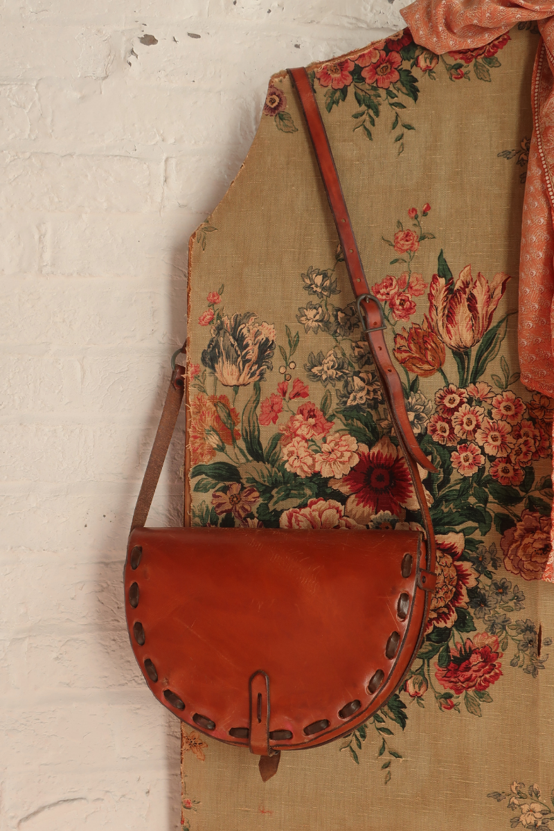 Vintage Bag - Saddle Brown Leather