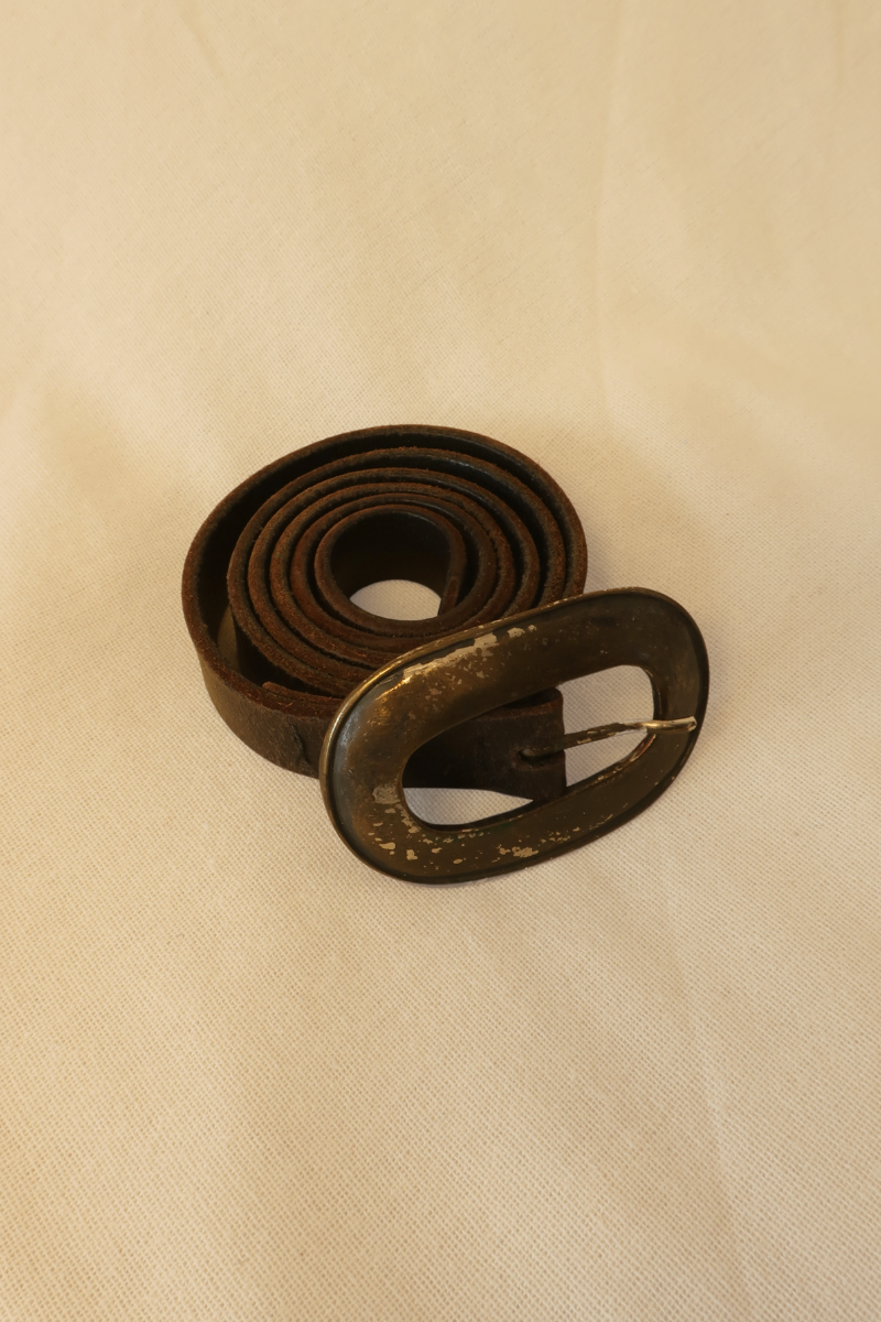 Vintage Belt - Dark Ash Brown