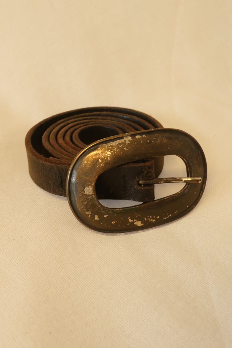 Vintage Belt - Dark Ash Brown
