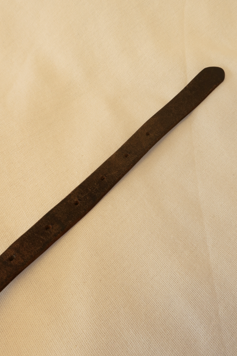 Vintage Belt - Dark Ash Brown