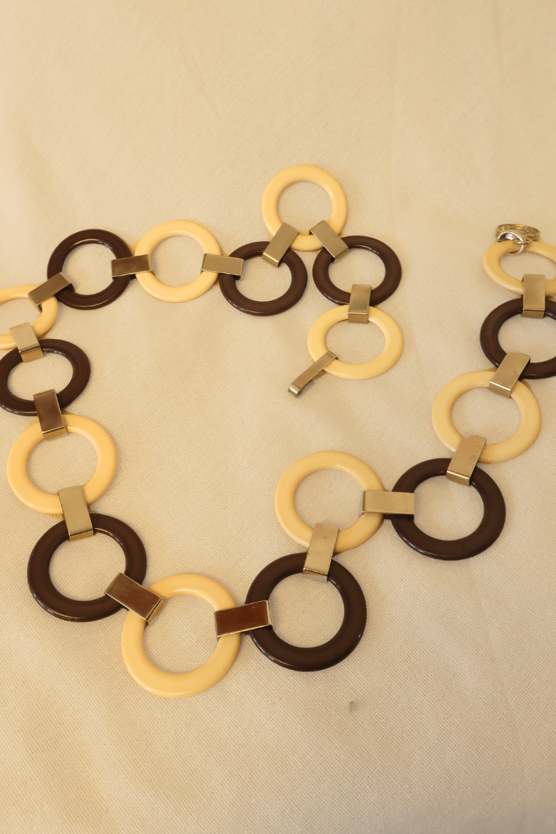 Vintage Belt - 60s Lucite Discs