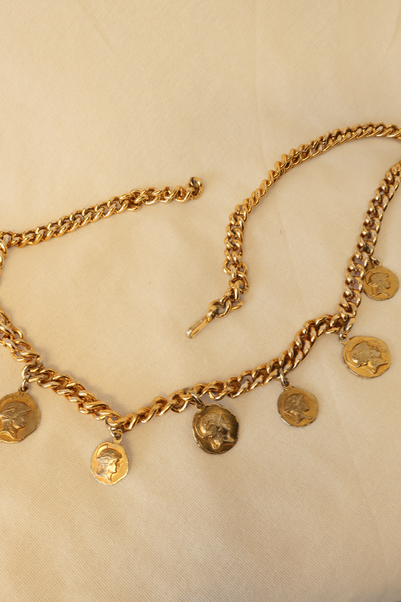 Vintage Belt - Golden Coins