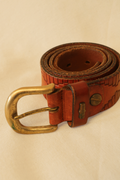 Vintage Belt - El Campero Embossed Leather