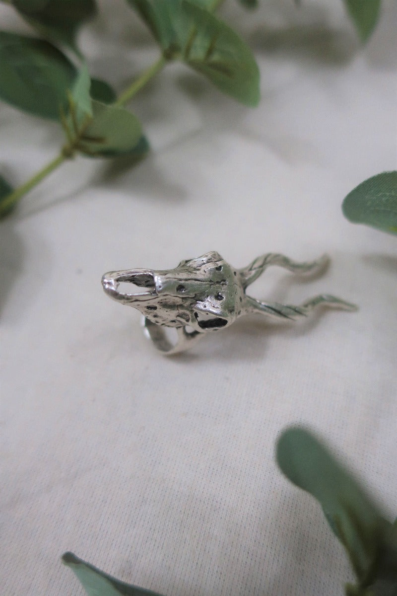 Oh Dear | Silver plated Brass Turkish Ring |  All About Audrey