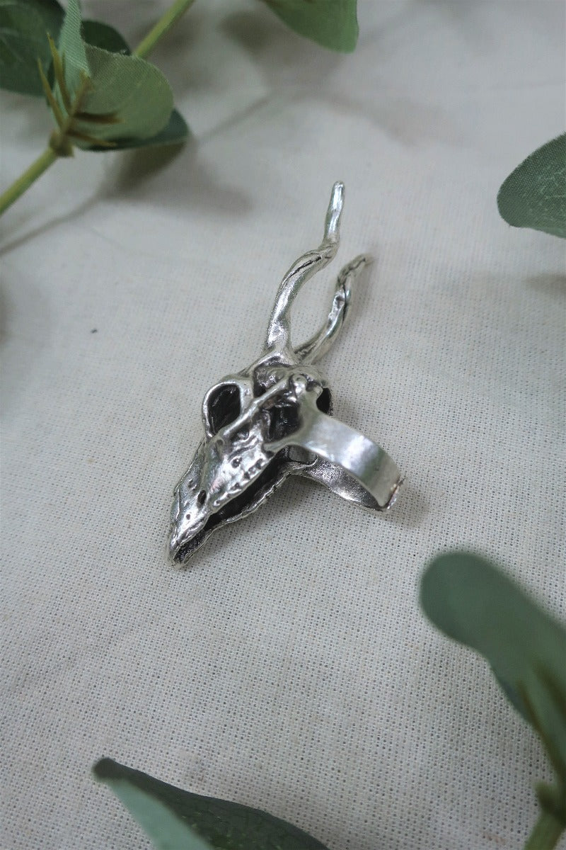 Oh Dear | Silver plated Brass Turkish Ring |  All About Audrey