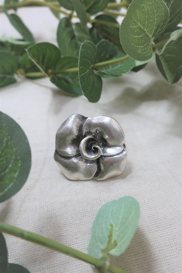 Ring of Roses | Silver plated Brass Turkish Ring |  All About Audrey