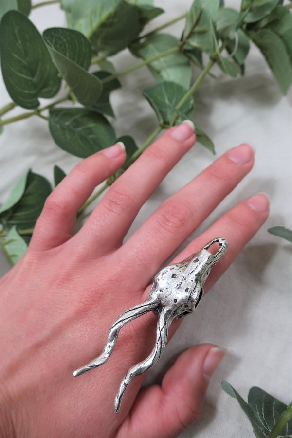Oh Dear | Silver plated Brass Turkish Ring |  All About Audrey