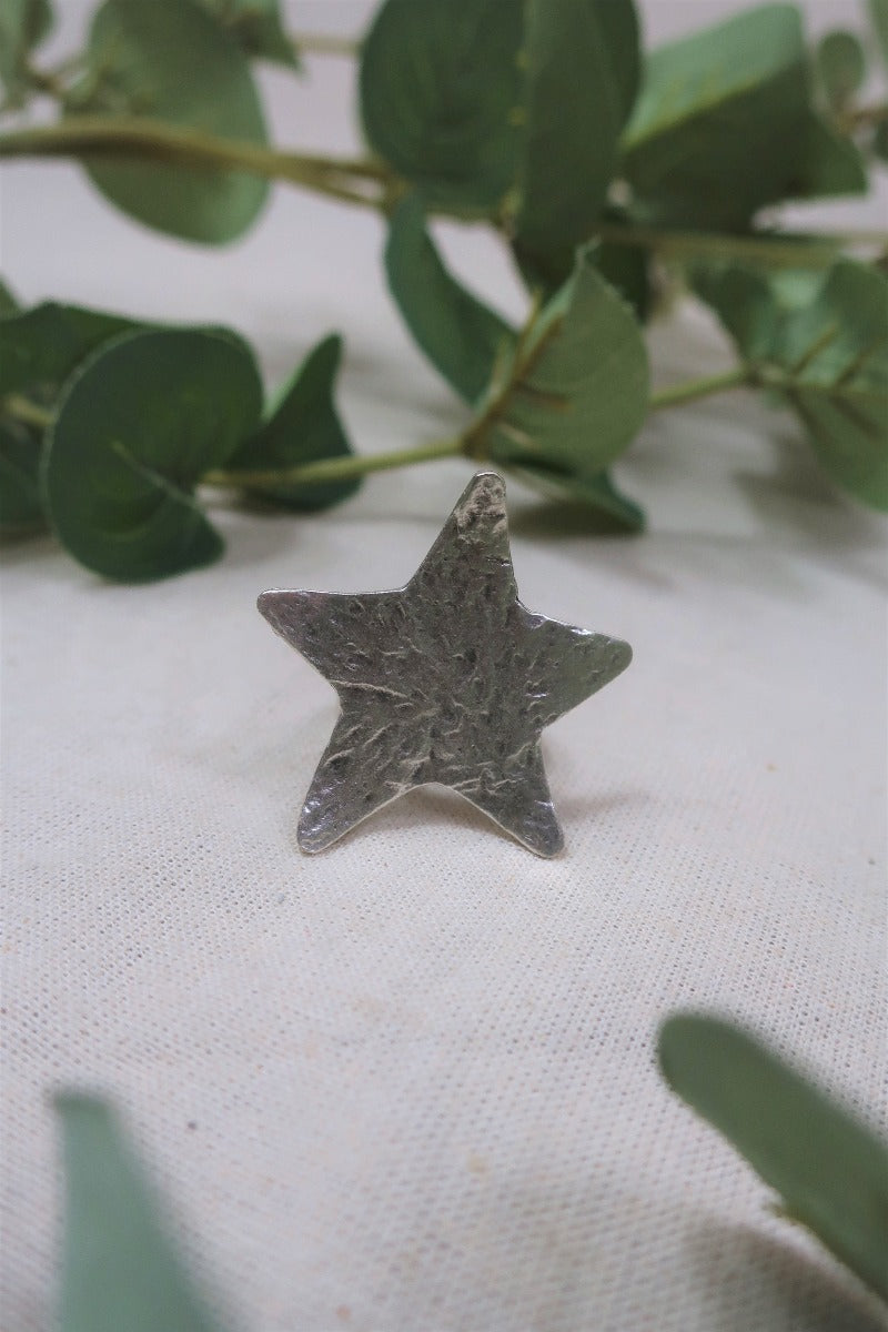 Star light, Star bright- Silver plated Brass Turkish Ring