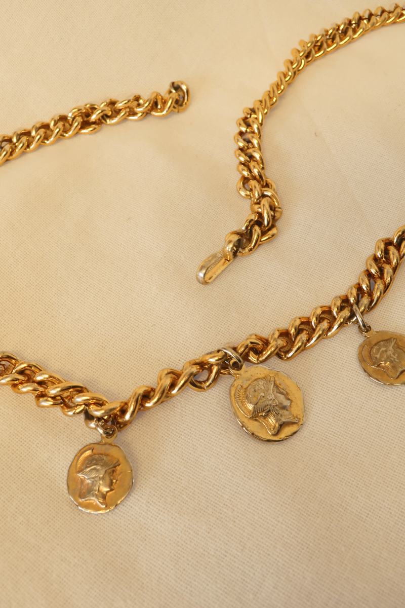 Vintage Belt - Golden Coins