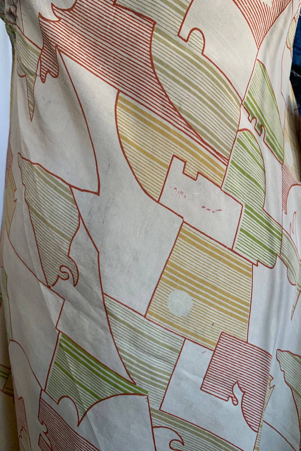 SALE | Blossom Halter Maxi Dress - Honey Beige Geometric - Free Size M/L