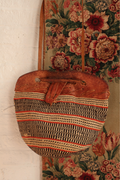 Vintage Bag - Jute Boho Bucket