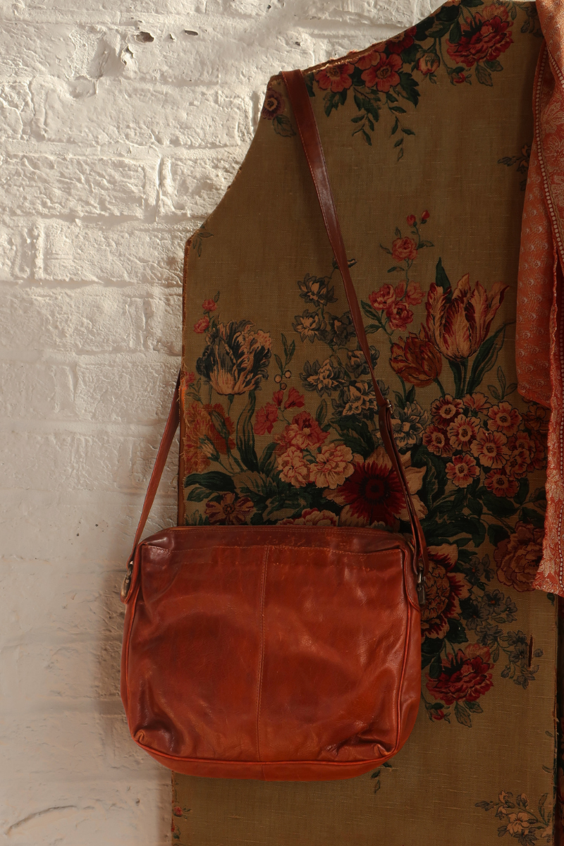 Vintage Bag - Woven Leather