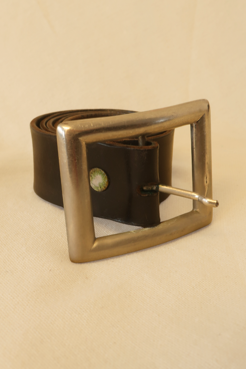 Vintage Belt - Charcoal Brown