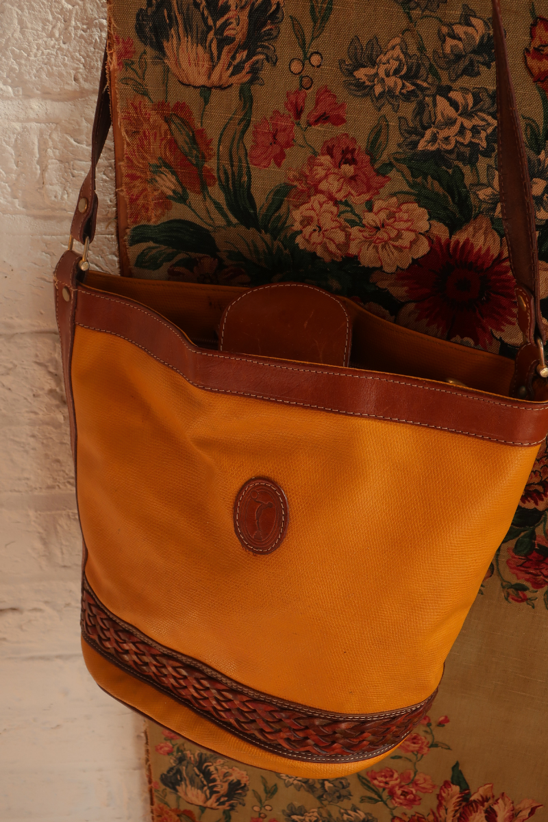 Vintage Bag - Goldfinch Yellow