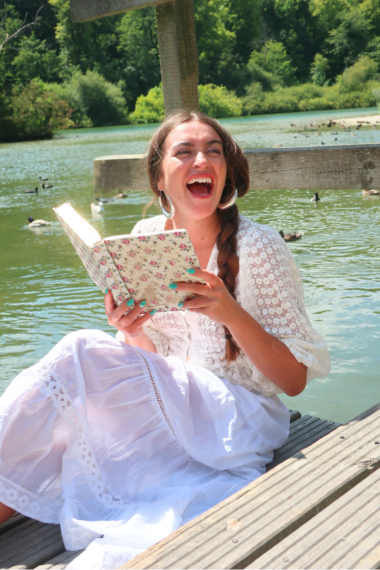 Pisces Crochet Skirt in Diary White