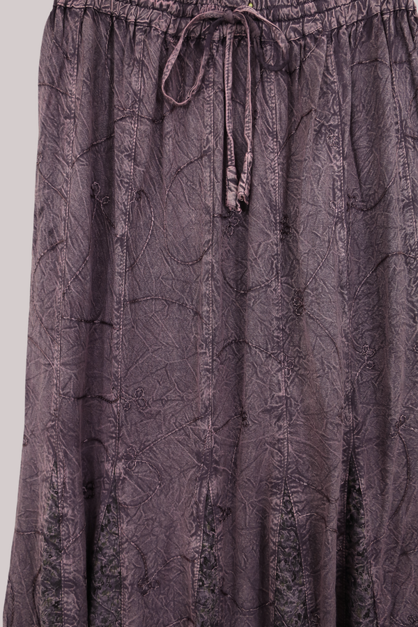 Pixie Maxi Skirt in Lilac Haze - Free Size