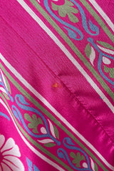 SALE | Athena Maxi Dress - Vintage Sari - Hibiscus Hot Pink - M to L/XL by All About Audrey