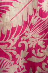 Lola Wrap Top - Hot Pink Hibiscus - Size S/M by All About Audrey