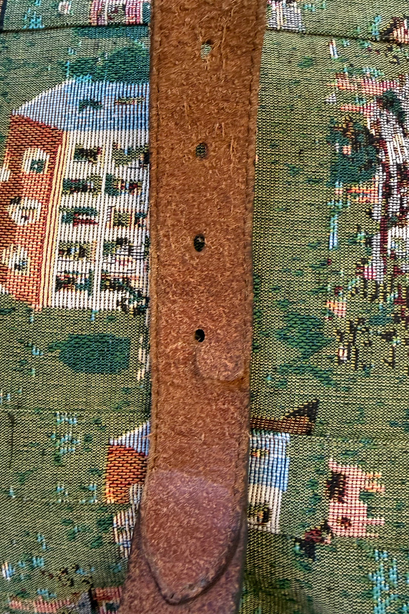 Vintage Belt - Spiral Embroidery