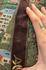 Vintage Belt - Embroidered Flower Garland