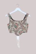 Antoinette Tapestry Corset in Ivory Versailles Florals
