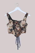 Antoinette Tapestry Corset in Twilight Garden