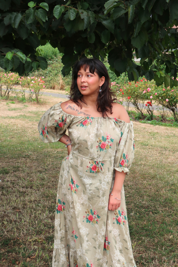 Rebecca Maxi Dress in Garden Of Eden