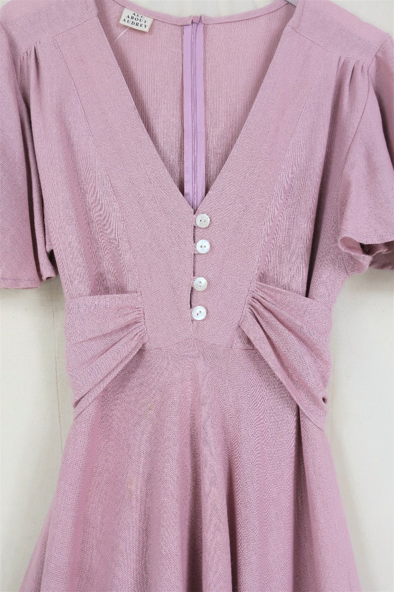 Margot Maxi Dress in Sherbet Pink By All About Audrey