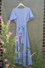 Margot Maxi Dress in Cornflower Blue