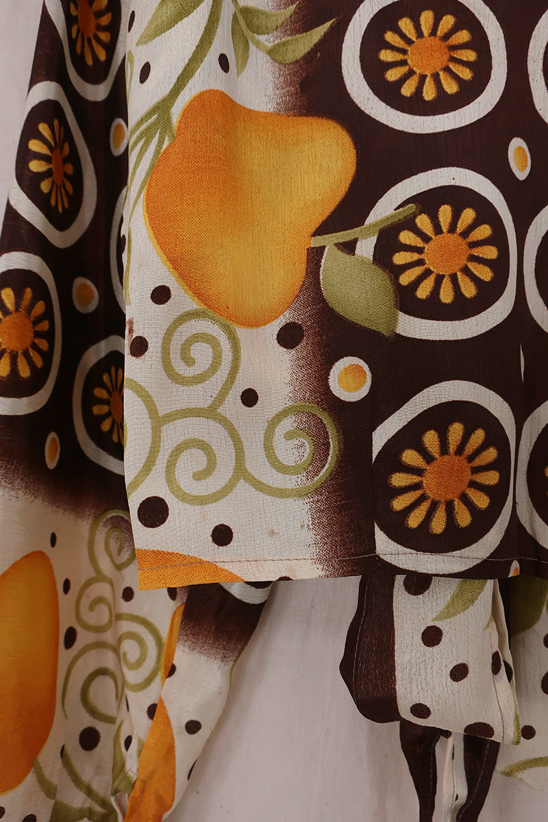 Lola Wrap Top - California Daisies - Size S/M