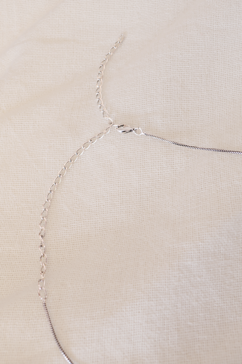 Cloak And Dagger Silver Plated Necklace