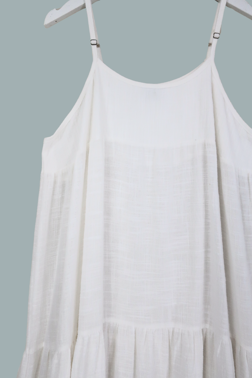 Clover Midi Dress in Salt White by All About Audrey